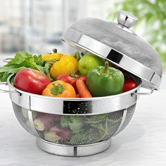 Round Basket with Lid