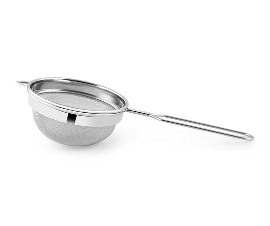 Wire Handle Milk and Coffee Strainer (Twin Mesh)