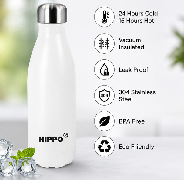 HIPPO Stainless Steel Insulated Bottle